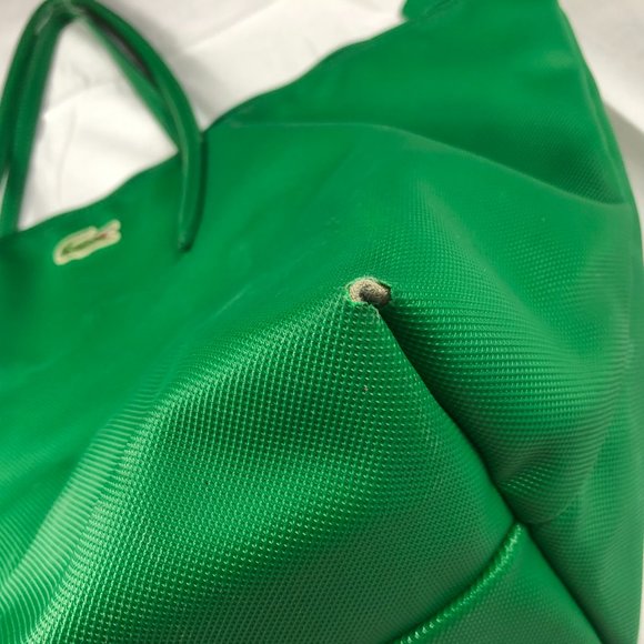 Lacoste Tote Bag Medium Green - Picture 8 of 9